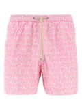 MC2 Saint Barth palm tree-print swim shorts - Pink