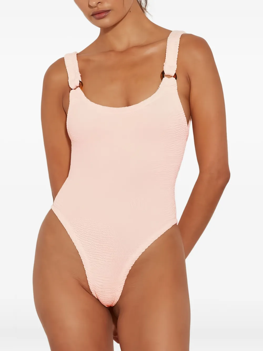 Shop Hunza G Crinkled Swimsuit
