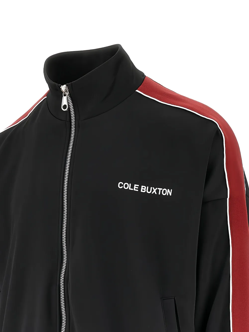 COLE BUXTON zip-up sweatshirt - Zwart