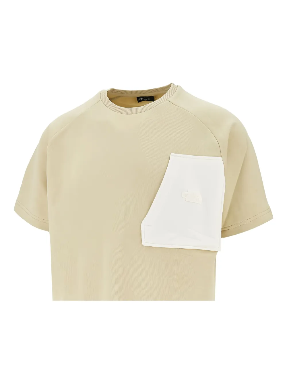 The North Face T-shirt met patchdetail - Beige