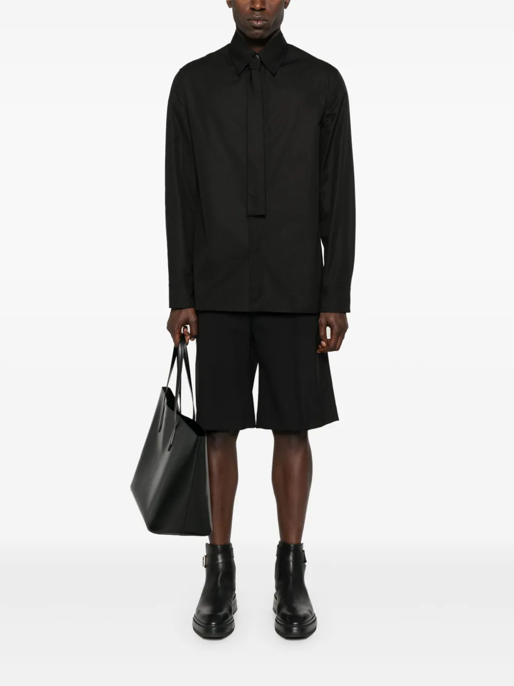Jil Sander Camicia con cravatta integrata | Image 2