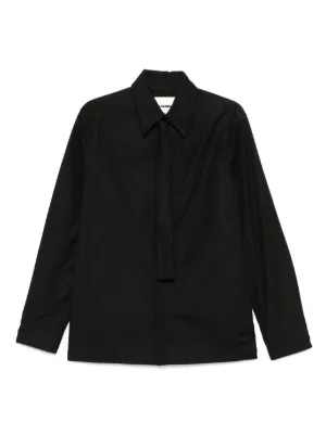 20SS Jil Sander ネイビーコットンオーバーシャツ 美品 39