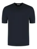 Stefan Brandt short-sleeve crew-neck T-shirt - Blue