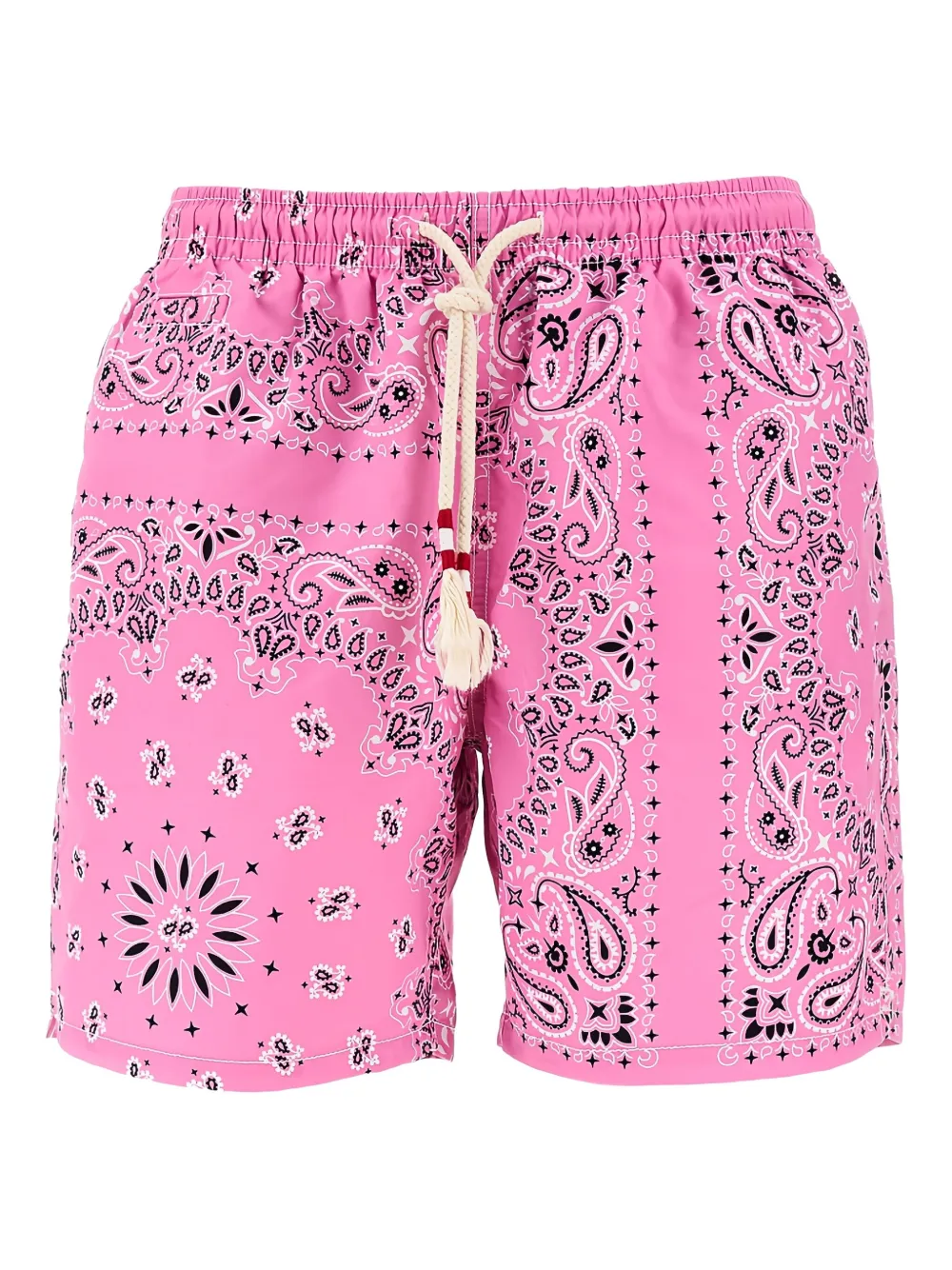 MC2 Saint Barth shorts de playa con estampado de cachemira | rosado | Image 1