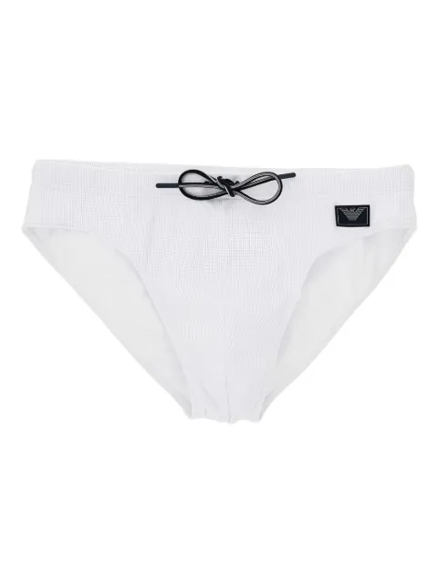 Emporio Armani seersucker swimming trunks