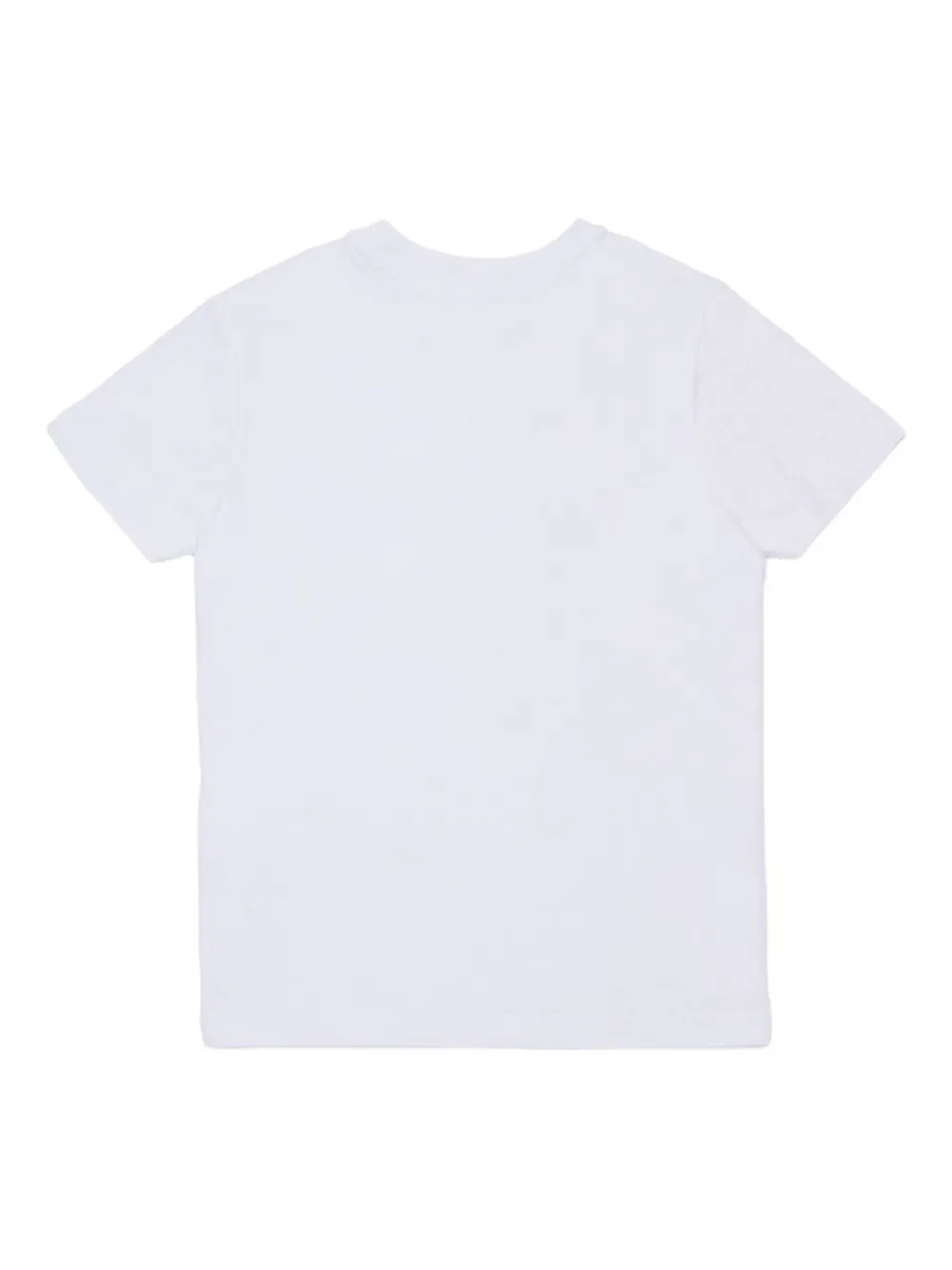 Diesel Kids T-shirt met logoprint Wit