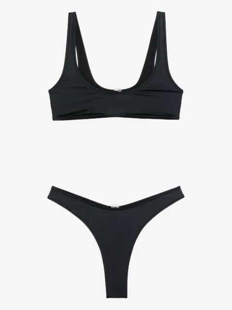 VENUJA plunge-neck bikini set