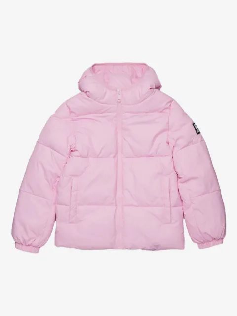 Diesel Kids hooded puffer jacket