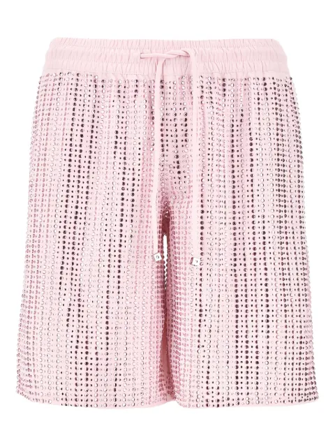 VENUJA crystal-embellished shorts
