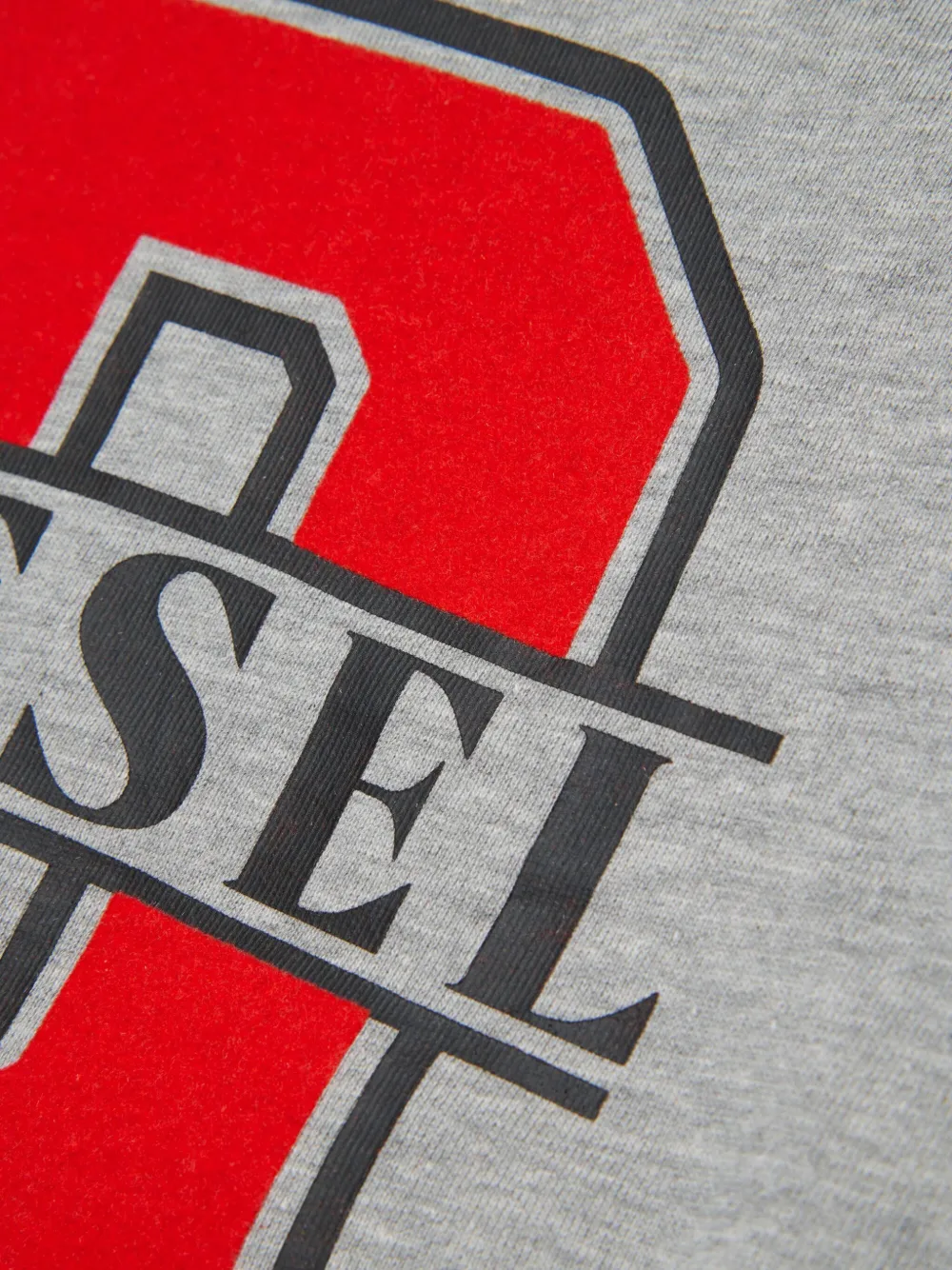 Diesel Kids Sweater met logo Grijs