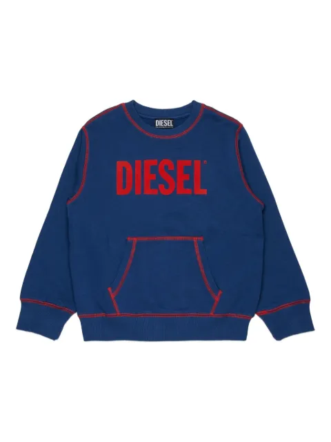 Diesel Kids contrast-stitch sweatshirt