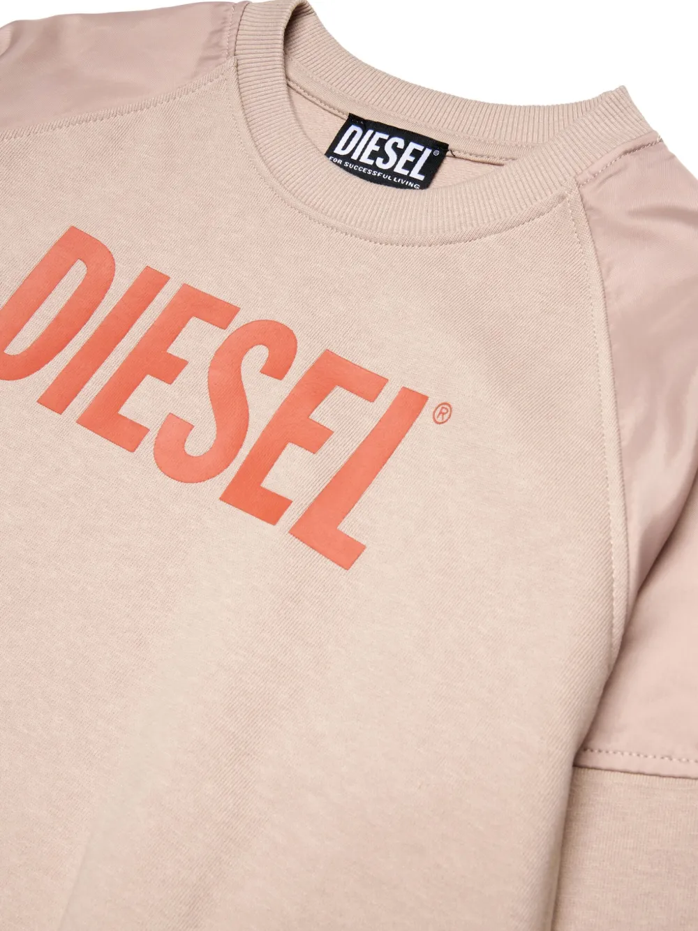Diesel Logo Cargo Tracksuit Set In Neutral