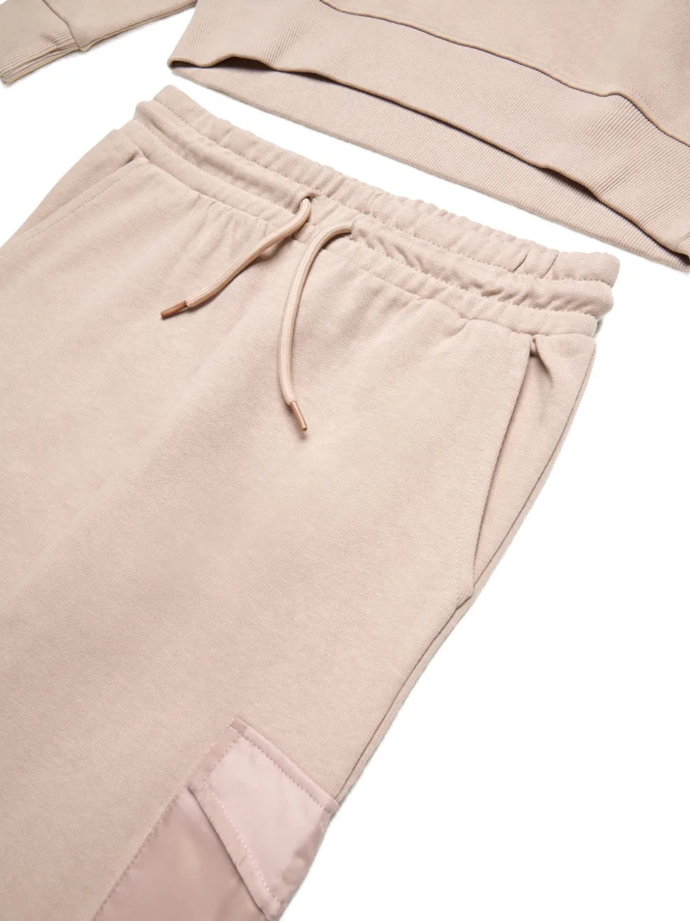 Diesel Logo Cargo Tracksuit Set In Neutral