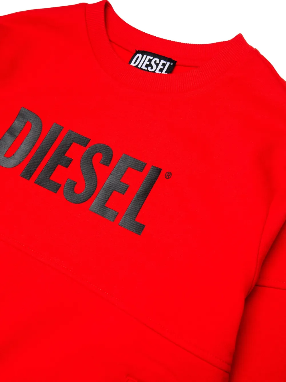Diesel Logo-print Tracksuit Set (set Of Two) In Red