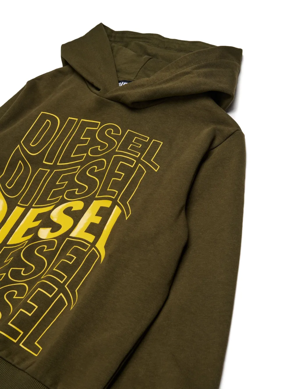 Diesel Kids Sweater met capuchon Bruin