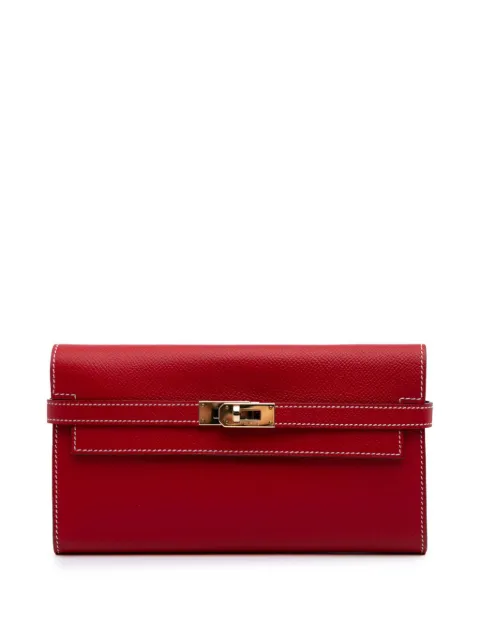 Hermès Pre-Owned 2013 Epsom Kelly Longue Wallet long wallets
