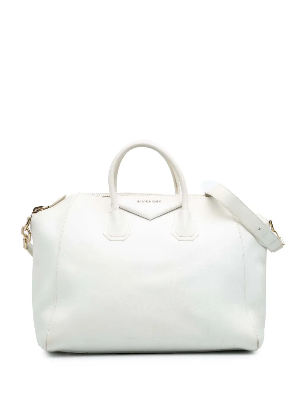 Pre-owned Givenchy 2010-2024 Large Leather Antigona Satchel