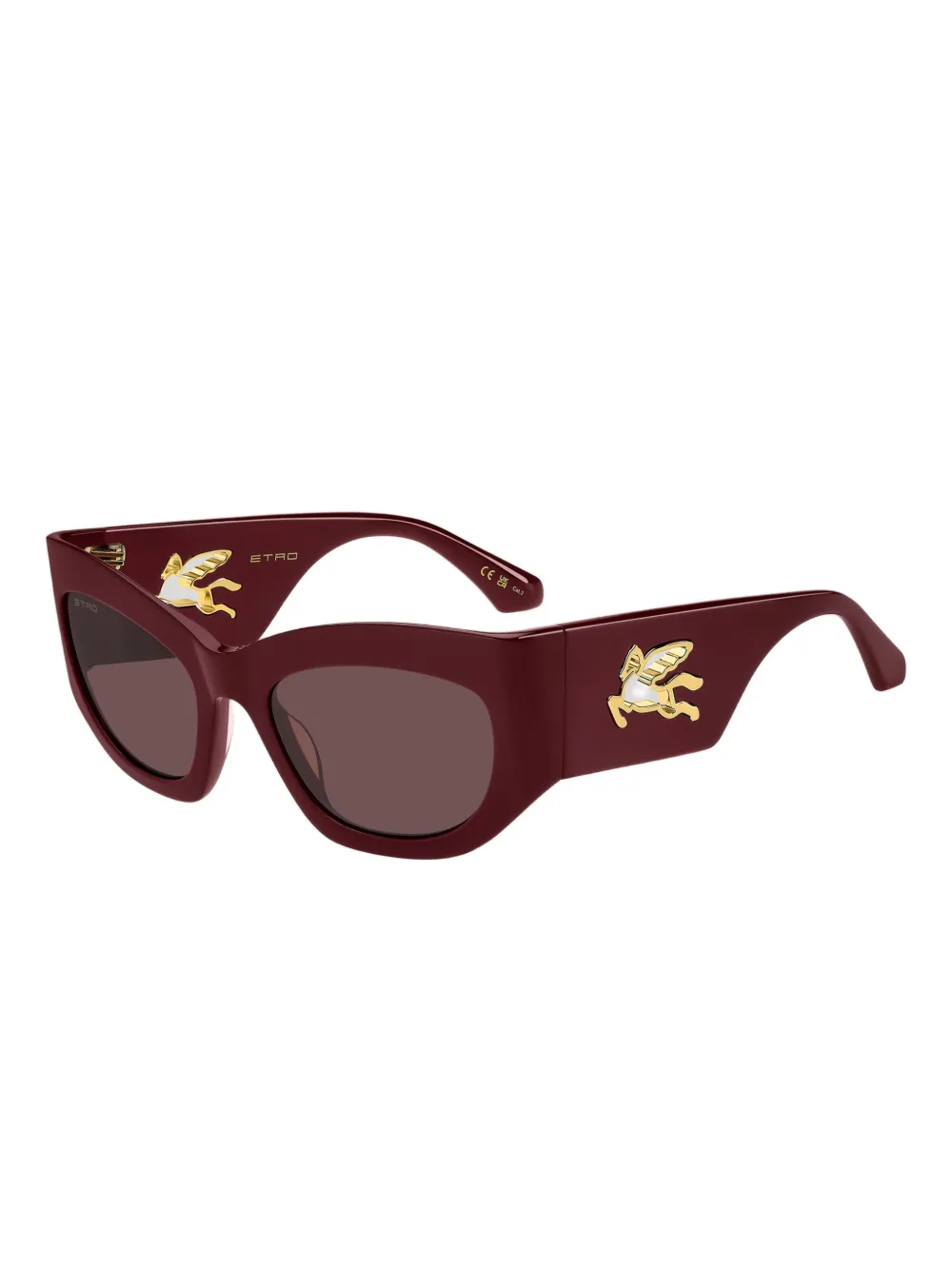 ETRO mania zonnebril Rood