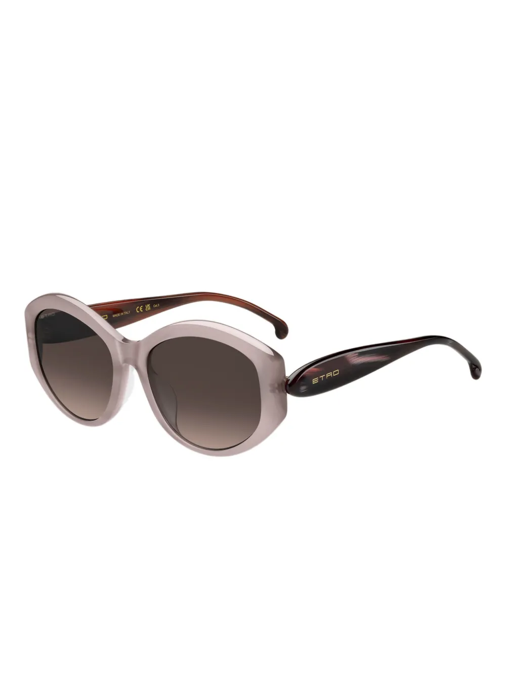 ETRO paisley zonnebril Paars
