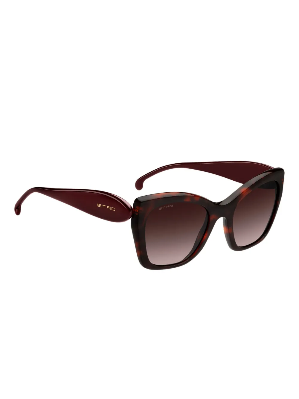 ETRO Zonnebril met paisley montuur - Rood