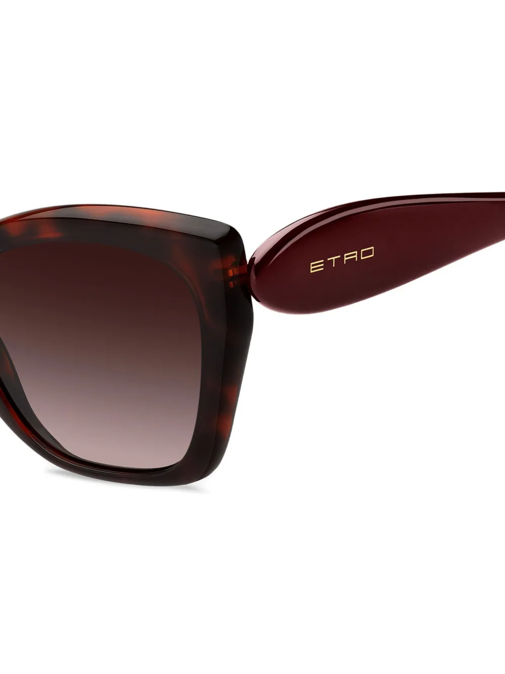 ETRO Zonnebril met paisley montuur Rood