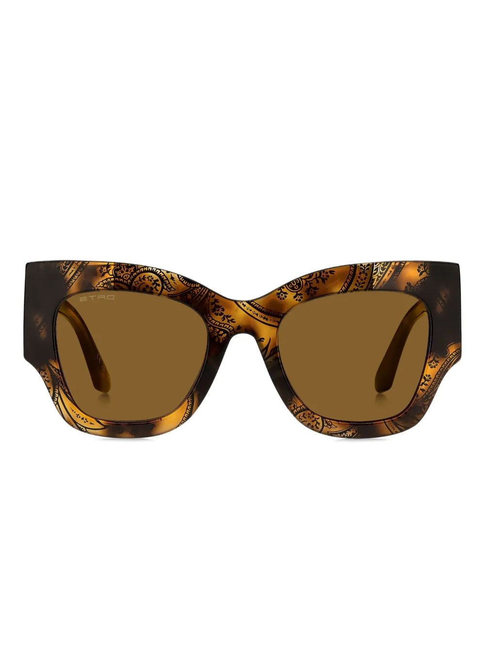 ETRO mania zonnebril Bruin