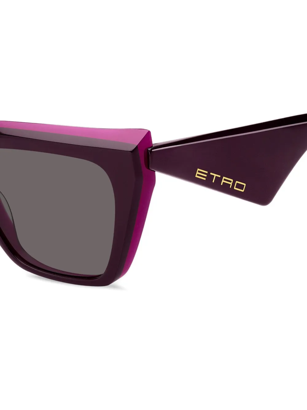 ETRO Tailoring zonnebril Rood