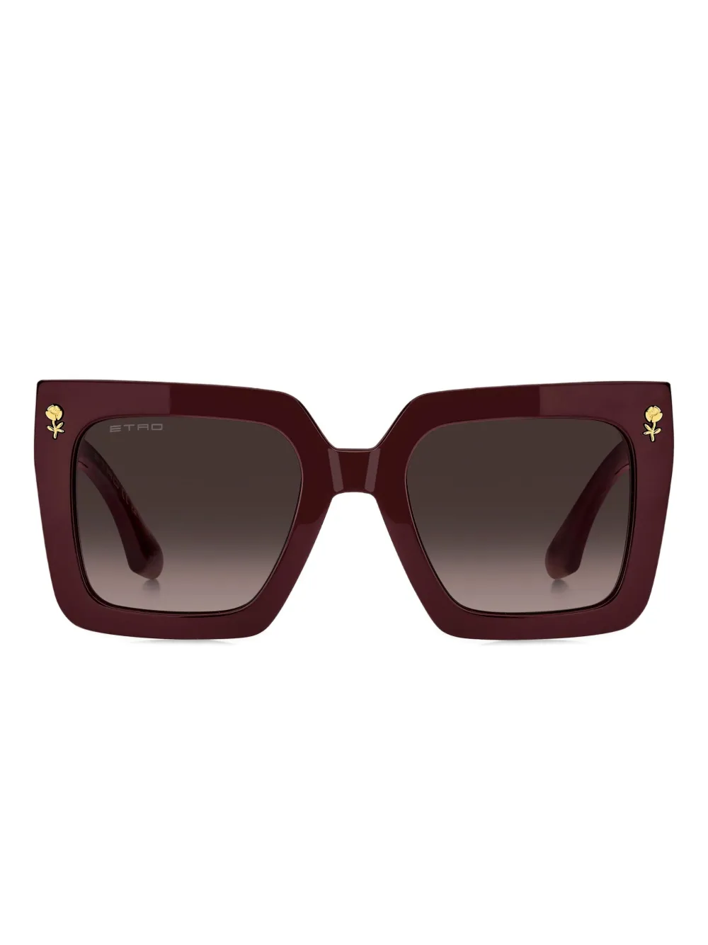 ETRO Colour Stripes zonnebril Rood