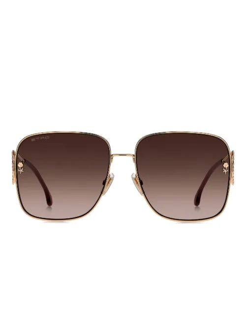 Lunettes de soleil à motif cachemire - ETRO - Modalova