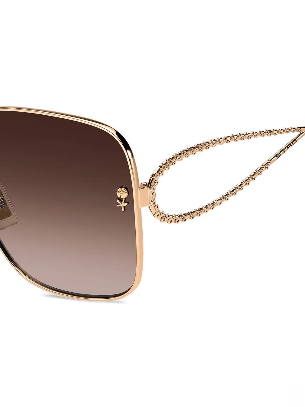 ETRO Zonnebril met paisley montuur Goud