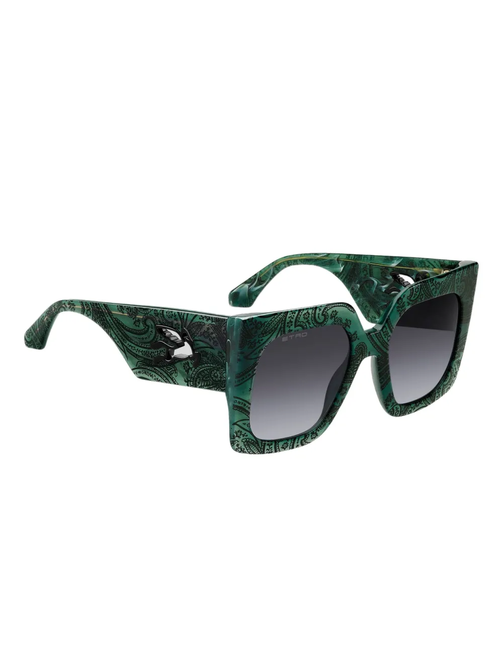 ETRO mania zonnebril - Groen