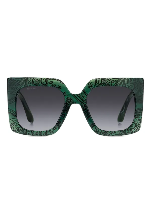 NEW ETRO ET660S C53 239 GREEN HAVANA SUNGLASSES Etro | Accessories | New Etro Et66s C53 239 Green Havana  main image 2
