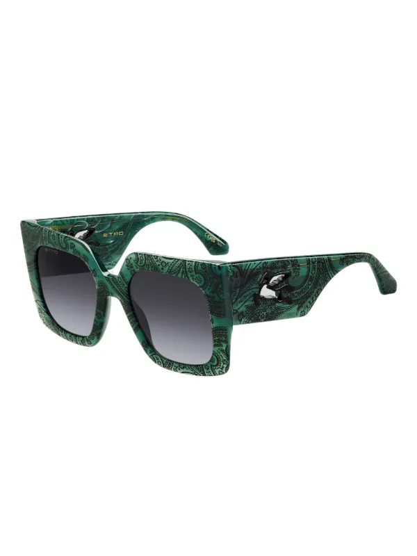 NEW ETRO ET660S C53 239 GREEN HAVANA SUNGLASSES Etro | Accessories | New Etro Et66s C53 239 Green Havana  main image 4