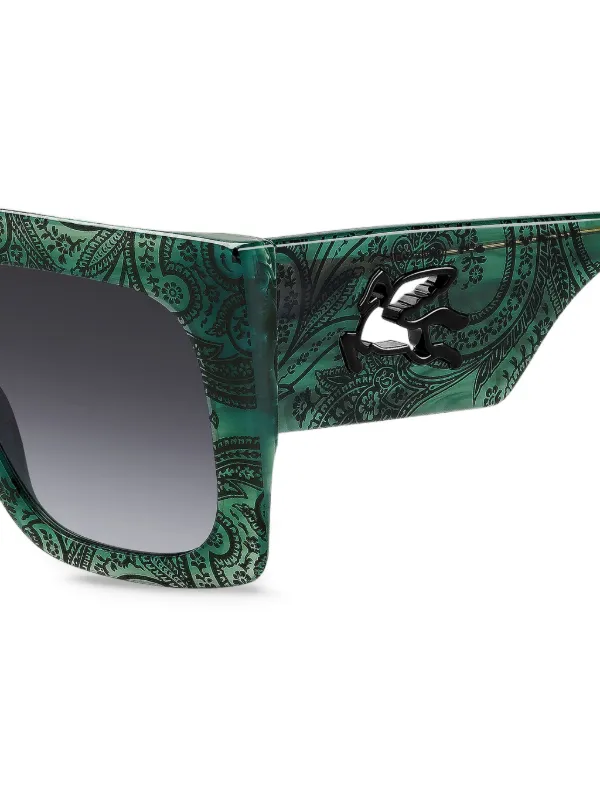 ETRO Etromania Sunglasses | Green | FARFETCH ID display picture 1