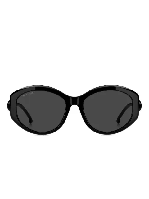 ETRO lentes de sol con logo estampado