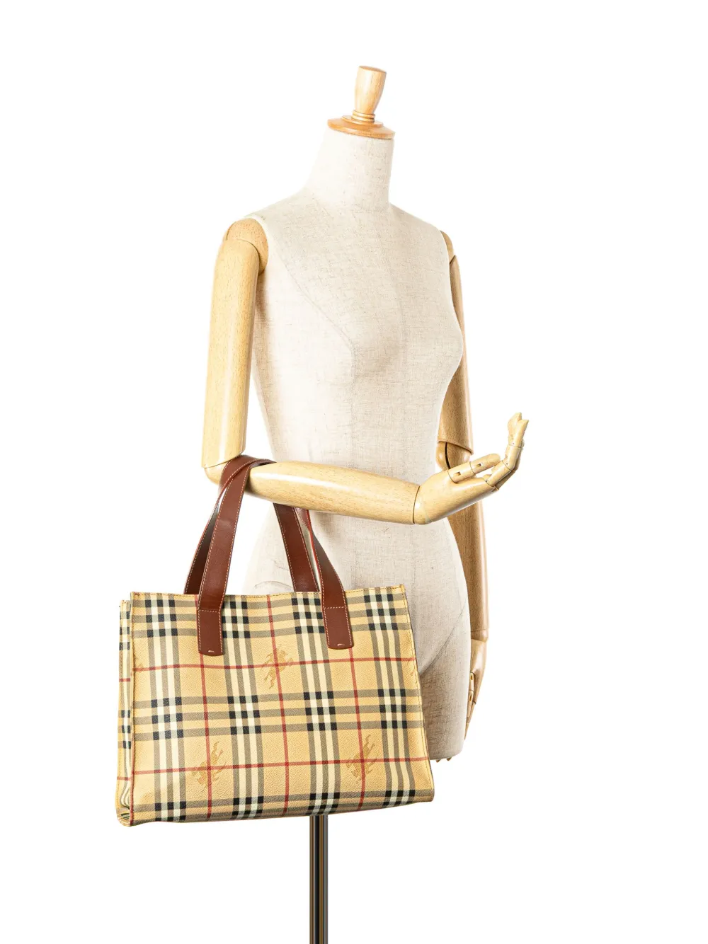 Burberry Pre-Owned 2000-2017 Haymarket Check Coated Canvas tote bag | Pre-Owned | Image 2