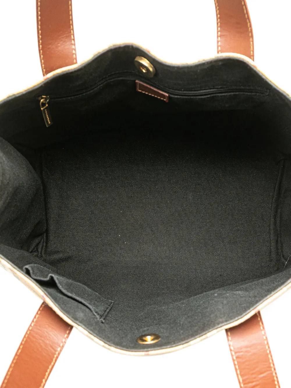 Pre-owned Burberry 2000-2017 Haymarket Check Coated Canvas Tote Bag