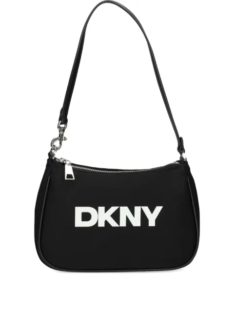 DKNY logo-print shoulder bag