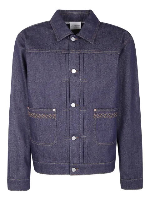 Drôle De Monsieur embroidered denim jacket
