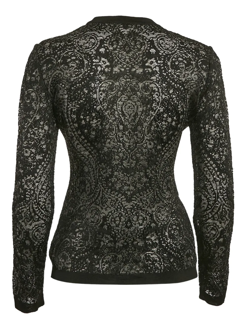 Balmain Pre-Owned mesh jumper | Image 2