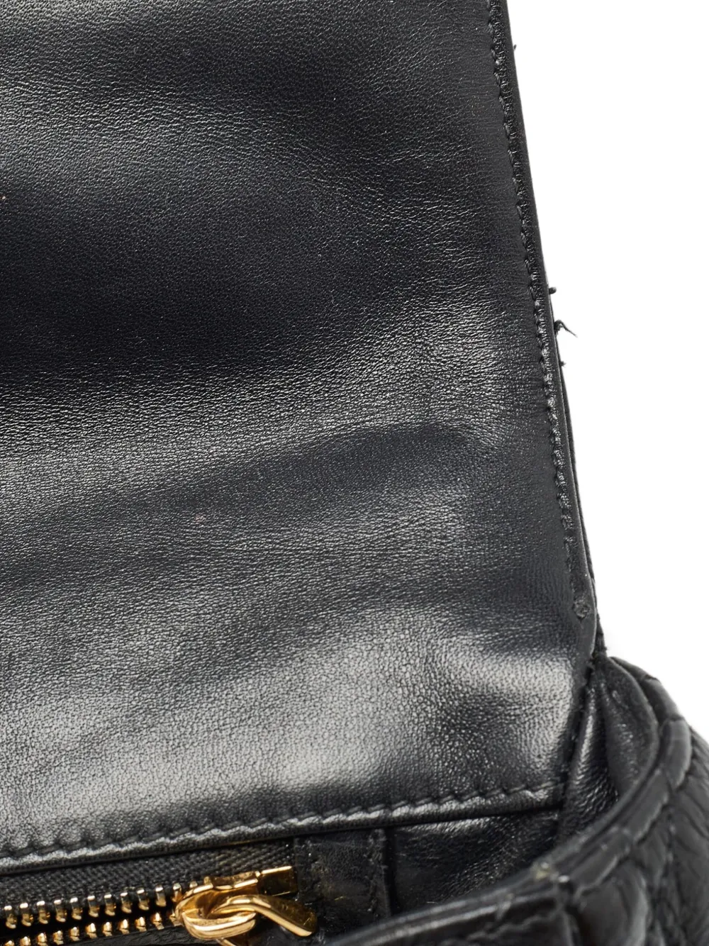 Pre-owned Dior Cannage Caro Shoulder Bag