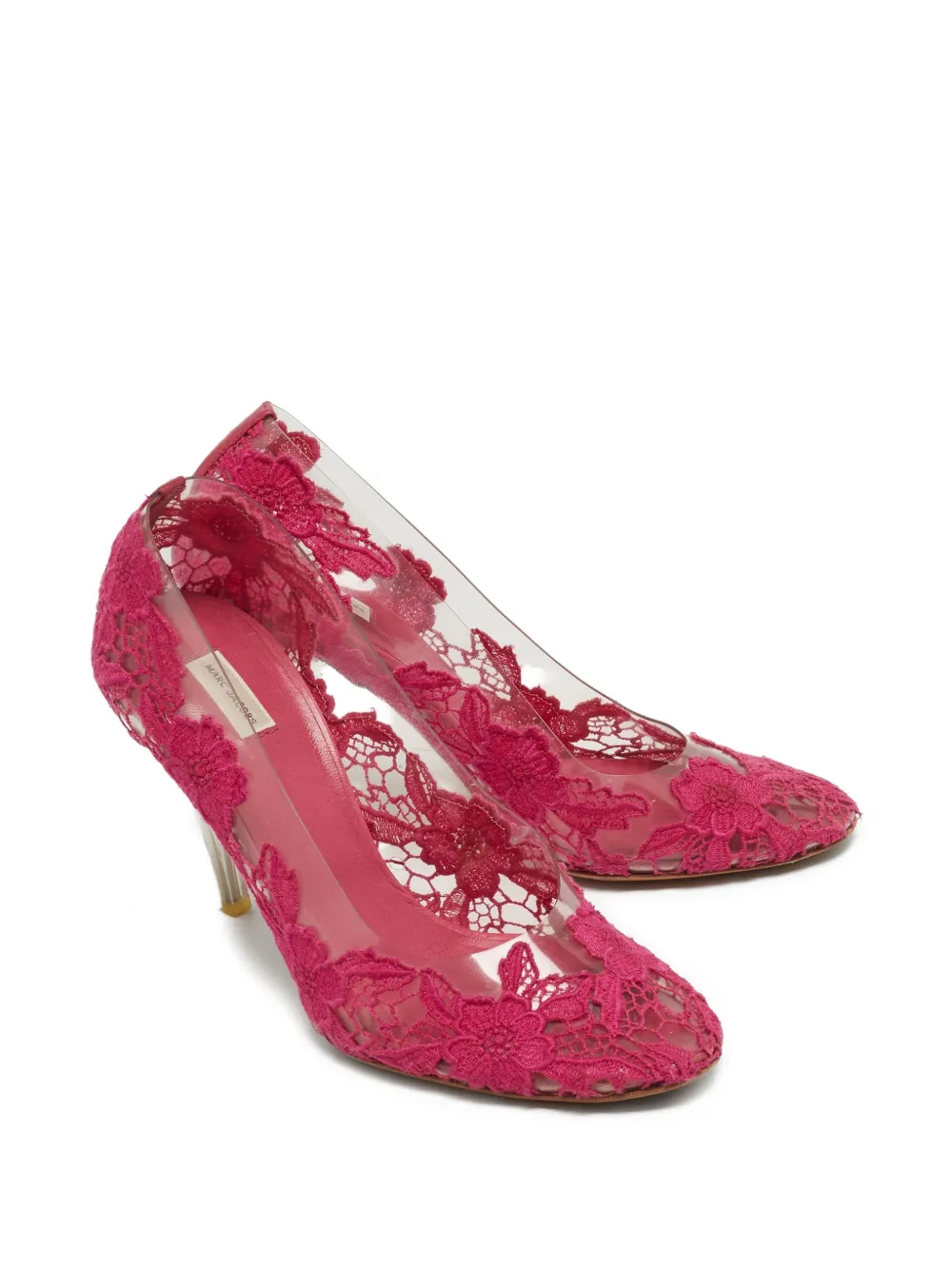 Marc Jacobs Vintage 130mm lace-embellished pumps | Image 2