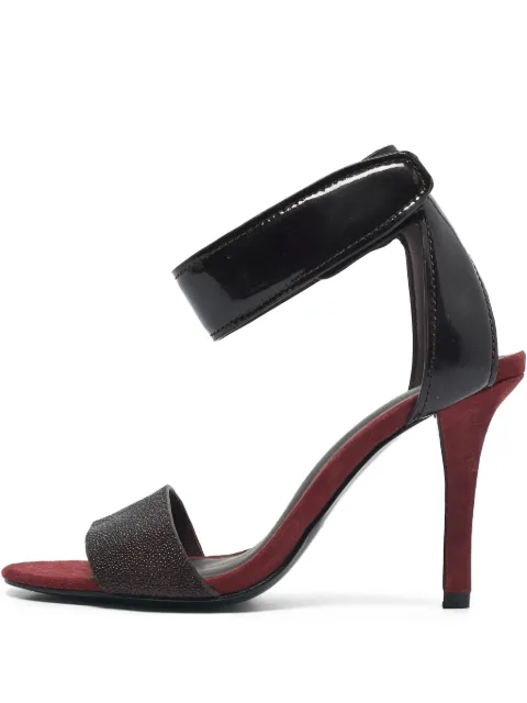 Alexander Wang pre-owned 95mm patent leather sandals