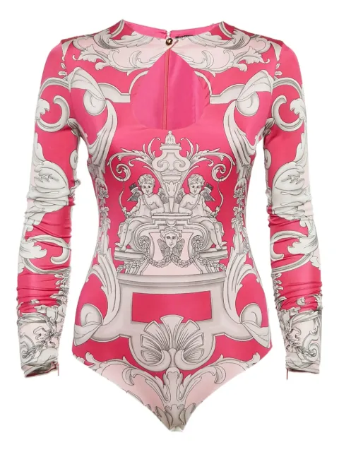 Versace Pre-Owned Barocco-print bodysuit