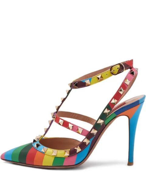 Valentino Garavani Pre-Owned 110mm leather heeled sandals