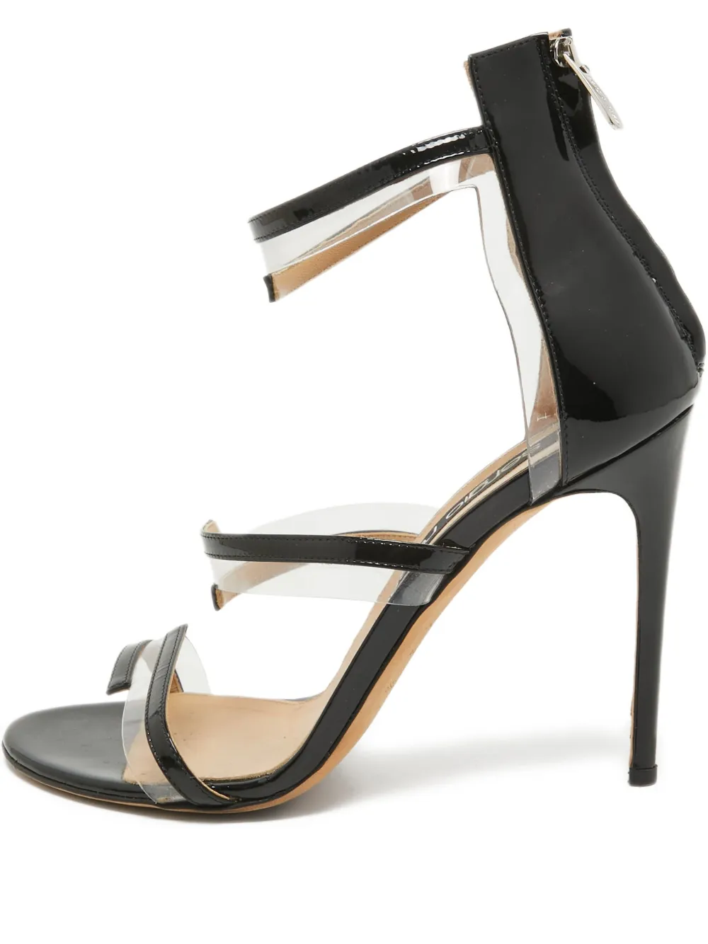 Sergio Rossi Vintage pre-owned 110mm Karen stiletto sandals | Black | Image 1