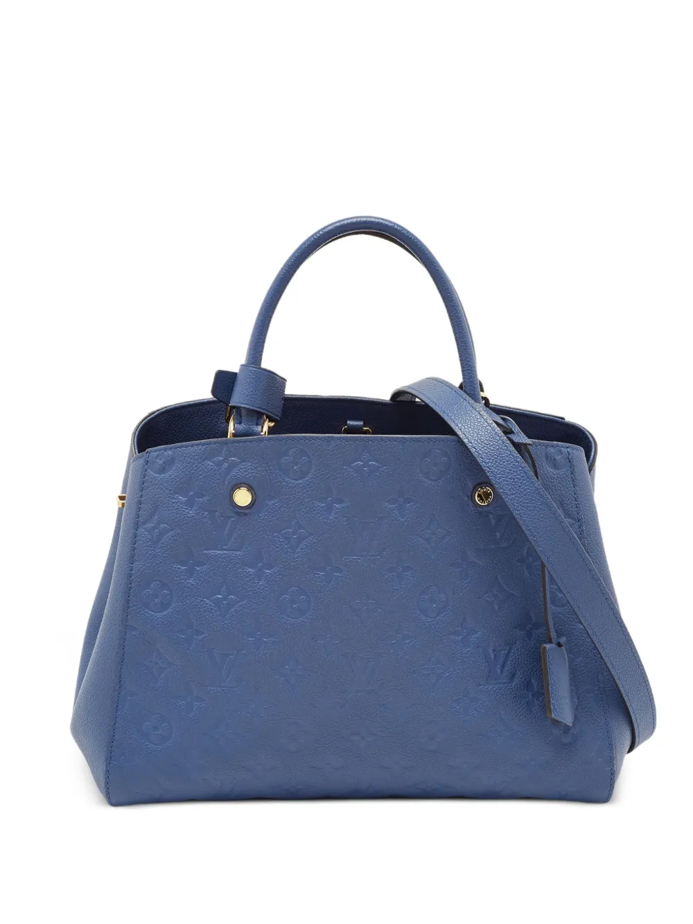 Louis Vuitton Pre-Owned Montaigne two-way handbag | Blue | Image 1