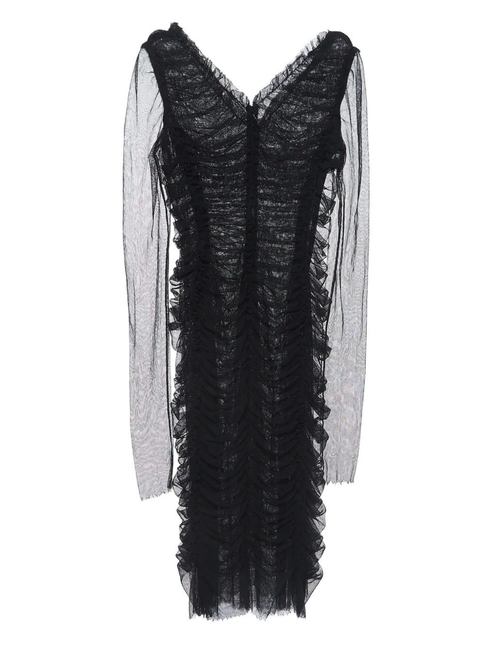 Dolce & Gabbana Pre-Owned ruffled long-sleeve dress | Image 2