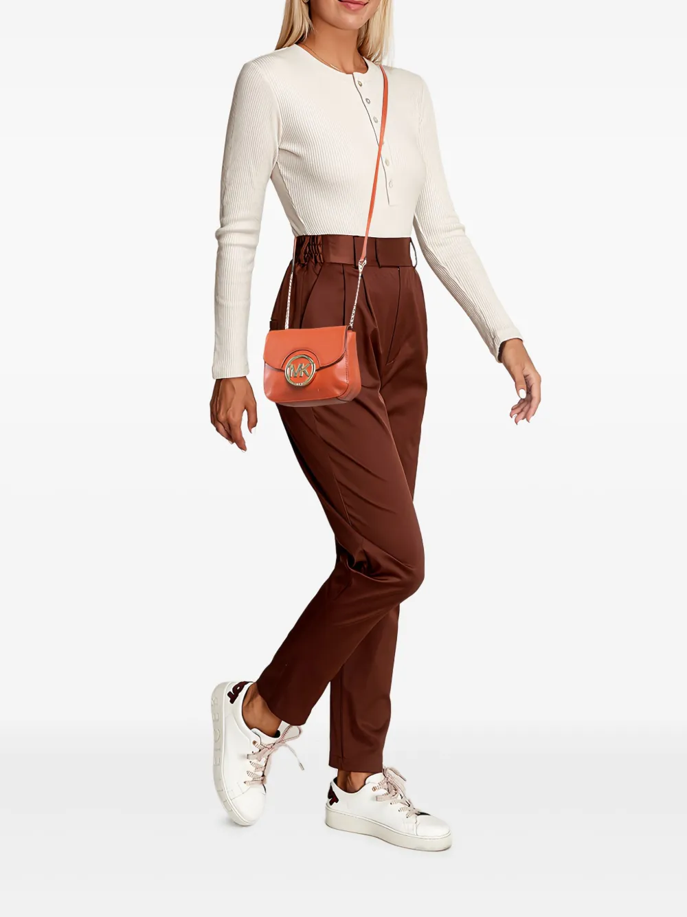 Michael Kors Vintage pre-owned Fulton logo-plaque cross body bag | Image 2