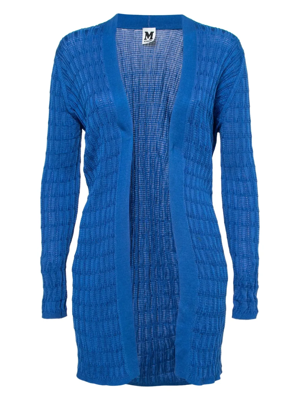 Missoni Pre-Owned open-front cardigan | Blue | Image 1